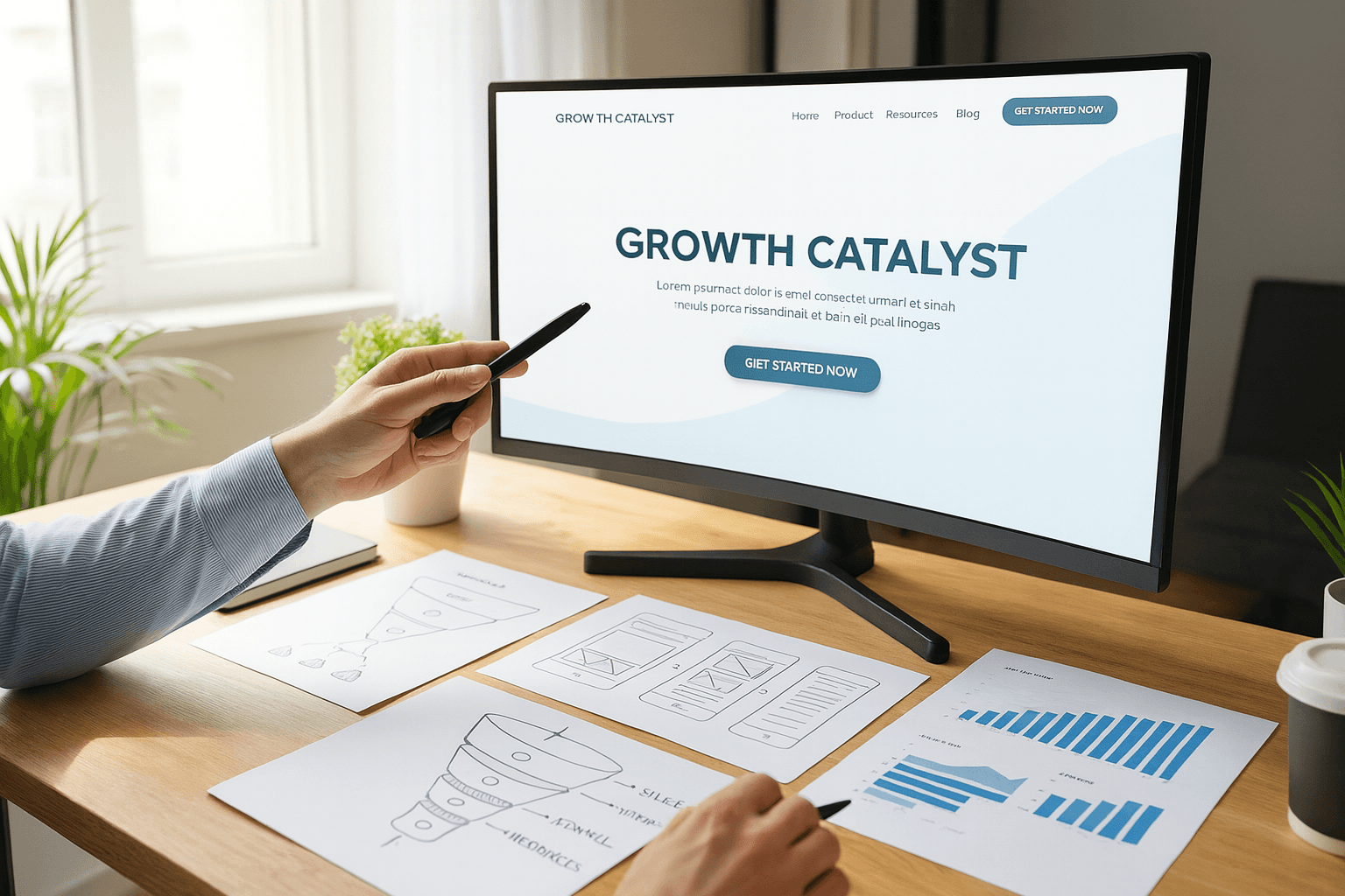 Imagen representativa de Landing Pages Estratégicas