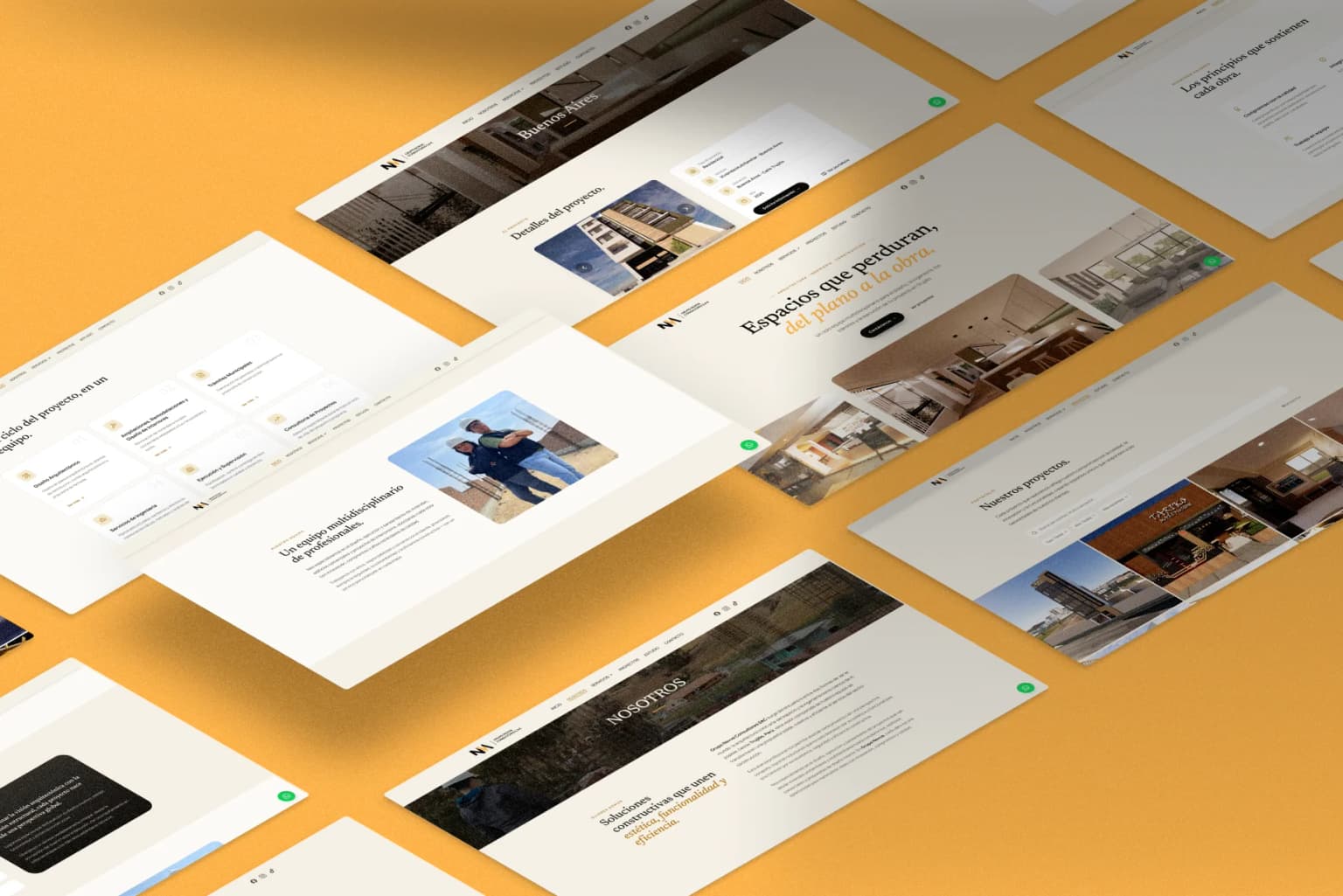 Diseño visual de Grupo Novva Consultores - Vista 1