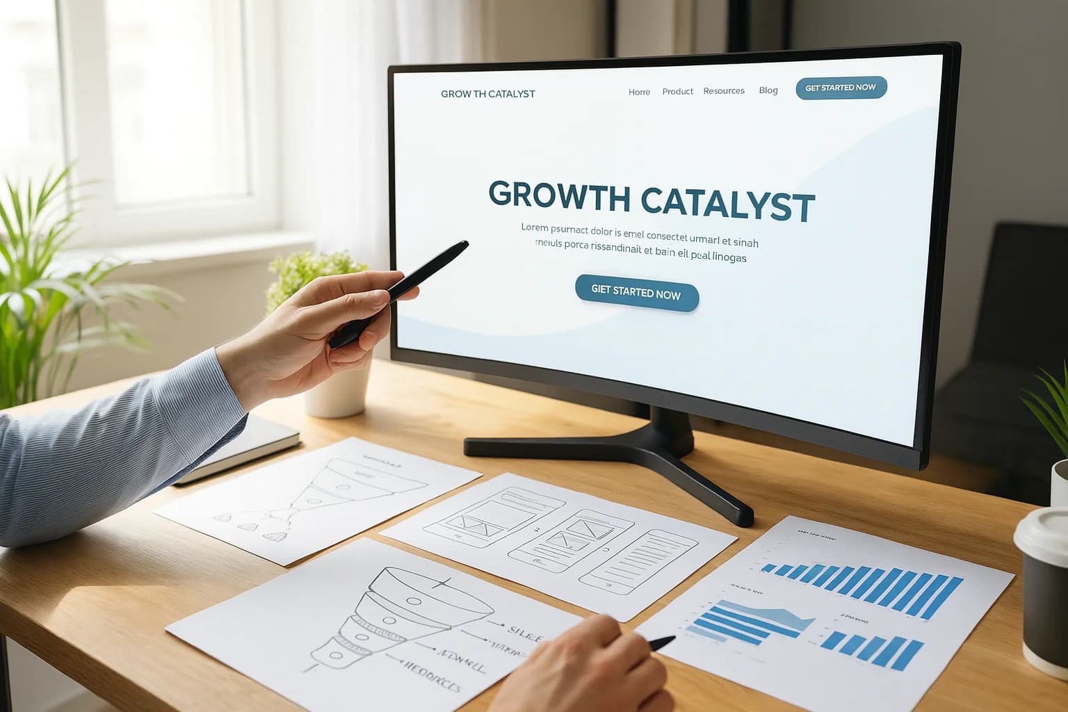 Imagen representativa de Landing Pages Estratégicas